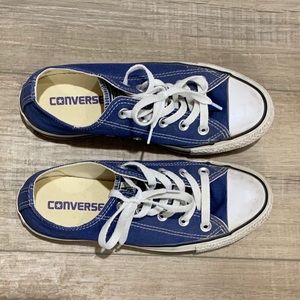 Blue Converse Sneakers
